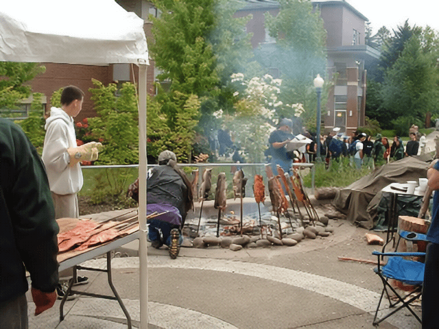 Powwow salmon
